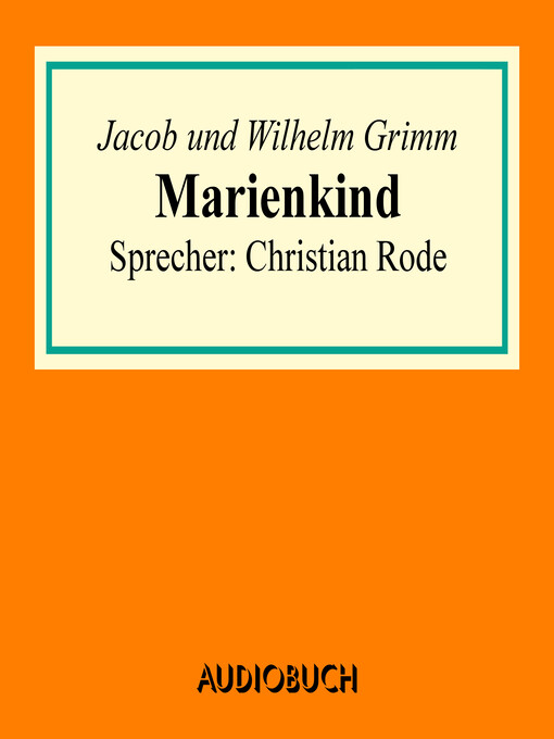 Title details for Marienkind by Jacob Grimm - Available
